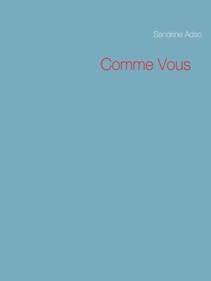 cover image of Comme Vous
